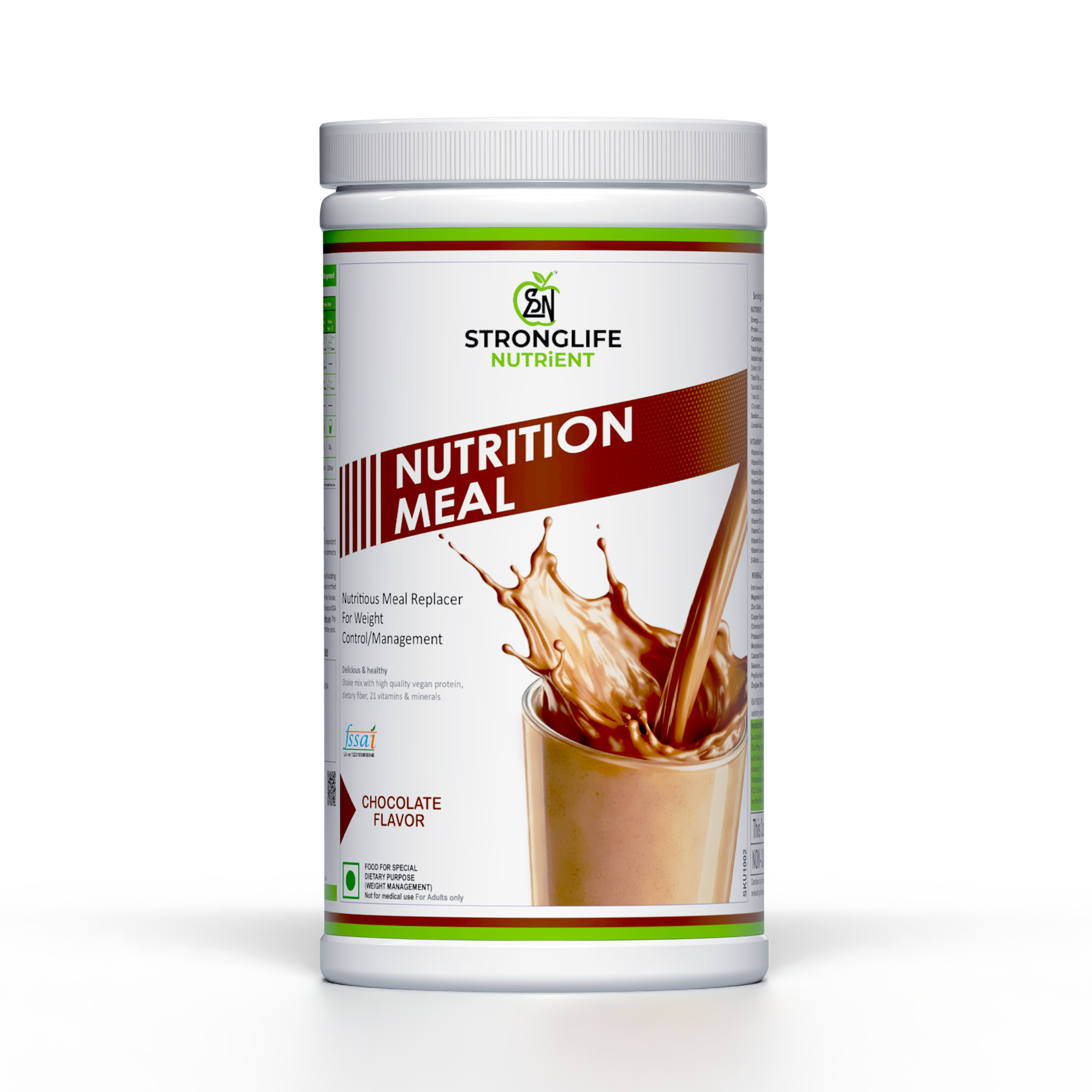 Nutrition Meal Chocolate Flavor